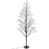 Atmosphera Lichtgevende Boom - Ø16xH120cm - Zwart