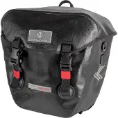 M-Wave - Montreal Gepäckträgertasche - Bagagedragertas 2 x 20 l, grijs