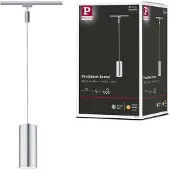 Paulmann Barrel 230V-railsysteem lamp URail LED vast ingebouwd 6 W LED Chroom (mat)