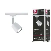 Paulmann Cover 230V-railsysteem lamp URail GU10 10 W LED Wit, Chroom