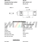 Union Cb-332 Ceramic Llb Ceramic Lagers