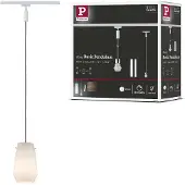 Paulmann Basic Pendel 230V-railsysteem lamp Universeel E27 20 W LED Wit, Chroom
