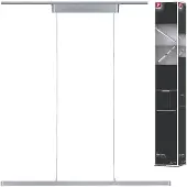 Paulmann URail Pendel Lento Hanglamp URail 41 W LED Chroom (mat)