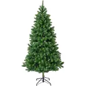 Kaemingk Kunstkerstboom - Hoogte 180 cm - Groen - Kunststof - Metalen voet