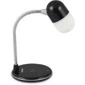 Technisat Viola tafellamp met bluetoothspeaker en draadloze oplader - zwart