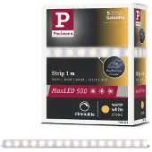 Paulmann MaxLED 70663 LED-strip uitbreidingsset Met connector (male) 24 V 1 m Warmwit