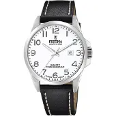 Festina Horloge Swiss Made White - Black