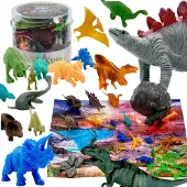Woopie Dinosaurusfiguren Set 34-delig.