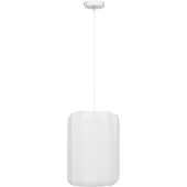 Atmosphera Hanglamp Tobie - Ø25xH35cm - Wit