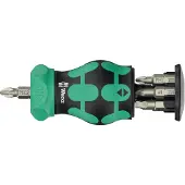 Wera Kompakt Stubby Magazin RA 4 2025 Universeel Magazijnschroevendraaier