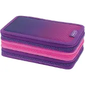 Herlitz TriCase 31st Dip Dye Roze/Paars