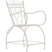 CLP Sheela Tuinstoel antiek/creme