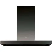 NOVY Wandkap Flat'Line 90cm Zwart 7602
