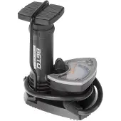 Beto Floor Pump With Pressure Gauge Zwart 100 Psi