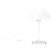 TRIO Nola tafellamp, E27, diameter 30 cm, mat wit