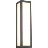 TRIO LED-wandlamp buiten Fuerte, zwart, Aluminium, Modern, LED wandlamp buiten