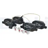 Delphi Remblokset LP2300, achter