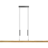 HerzBlut Hanglamp up & down Leonora 160 cm - oak oiled