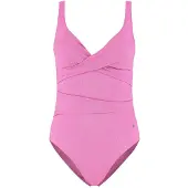 Beachlife Pink Shimmer Padded Swimsuit Dames