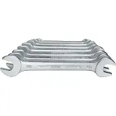 Gedore 6077380 6-8 Dubbele steeksleutelset 8-delig Sleutelbreedte (metrisch) 6 - 17 mm
