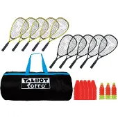 Talbot Torro Speedbadminton Schoolset zwart/rood