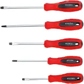 Bgs Schroevendraaierset sleuf / kruiskop 5 delig