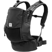Stokke Limas Mesh, Antraciet - Ademende draagzak met hoogwaardige stoffen - Veilig voor baby's van 1 maand/4-15 kg - Inclusief afneembaar tasje voor benodigdheden