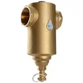Spirotech Spirotrap vuilafscheider horizontaal - 22mm - 2x