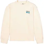 Garcia Sweatshirt sand / cyaan blauw / zwart