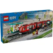 LEGO City Stadstram en Station 60423