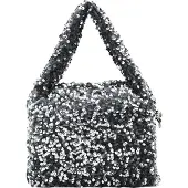 FELIPA Handtas donkergrijs / zilver