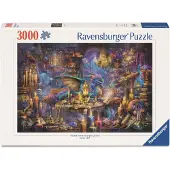 Ravensburger Dragon's Library Puzzel (3000 stukjes)