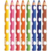 Djeco Buntstifte - Kurz - 8 st.. - Bunt - - One Size - Buntstiftsets