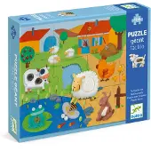 Djeco Voelpuzzel boerderij - 12 stukjes