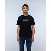 Napapijri T-Shirt Men Box Logo 1 Black Beauty-XS