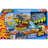Hot Wheels City Haaienstrand speelset en metalen speelgoedauto