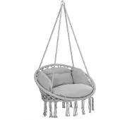 Detex Hangstoel Lichtgrijs 80x60x140cm