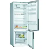Bosch Serie 4 KGV58VLEAS koel-vriescombinatie Vrijstaand 503 l E Roestvrijstaal