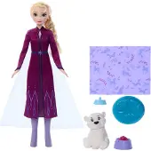 Disney Frozen Frozen pop Elsa met berenwelp - Disney speelgoedpop.