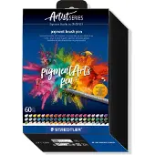 Staedtler Pigment Kunst Brush Pen, 60 stuks
