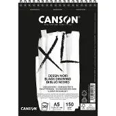 Canson schets- en studieblok XL zwart, formaat A5