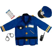Melissa & Doug – Verkleedset politie – Inclusief walkietalkie met geluid