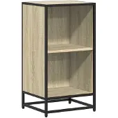 vidaXL Boekenkast 40x35x76 cm bewerkt hout sonoma eikenkleurig