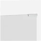 vidaXL Wandgemonteerde kapstok Wit 70 x 10 x 90 cm
