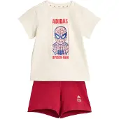 Adidas Trainingspak 'x Marvel Spider-Man' navy / robijnrood / wolwit
