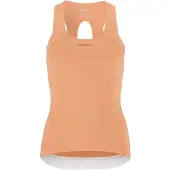 Craft ENDUR SINGLET W Dames Sportshirt - APRICOT