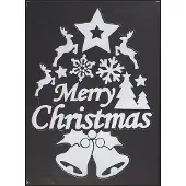 Peha Raamsticker kerst | | 29.5 x 40 cm (Merry Christmas)
