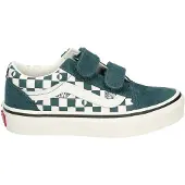 Vans Old Skool V Geo Check Kids