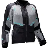 Leatt ADV FlowTour 5.5 Dames IJzer Donkergrijs Lichtgrijs Textieljas Maat L
