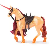 Unicorn Academy Cinder speelfiguur met 2 rijdaccessoires - 28 cm, multikleur